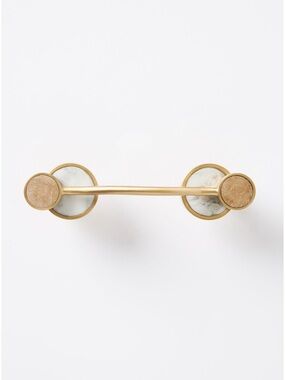 Anthropologie Brisa Cabinet Pulls Brass and Marble